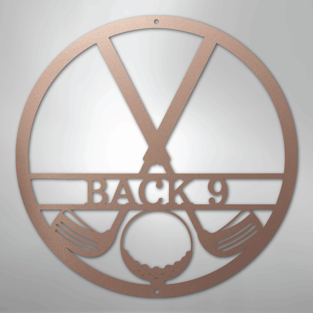 Golf Club Personalized Steel Metal Sign Wall ArtCustomly Gifts
