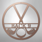 Golf Club Personalized Steel Metal Sign Wall ArtCustomly Gifts