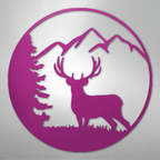 Graceful Deer - Steel Metal Sign Wall ArtCustomly Gifts