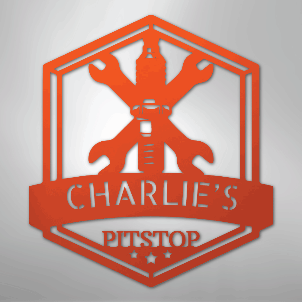 Grease Time Personalized Steel Metal Sign Wall ArtCustomly Gifts