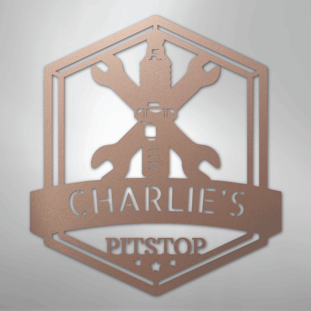 Grease Time Personalized Steel Metal Sign Wall ArtCustomly Gifts