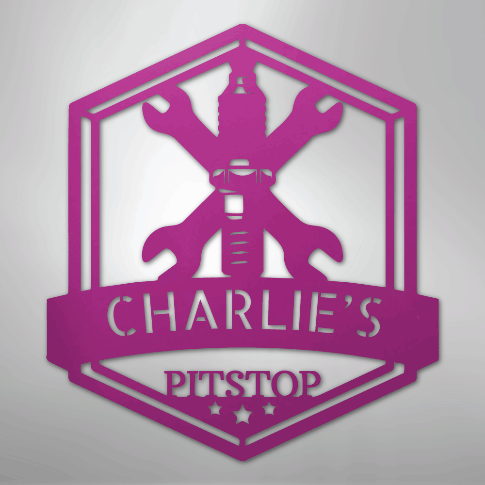 Grease Time Personalized Steel Metal Sign Wall ArtCustomly Gifts