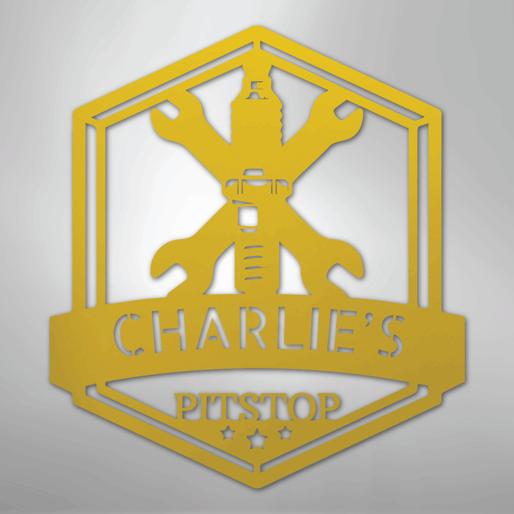 Grease Time Personalized Steel Metal Sign Wall ArtCustomly Gifts