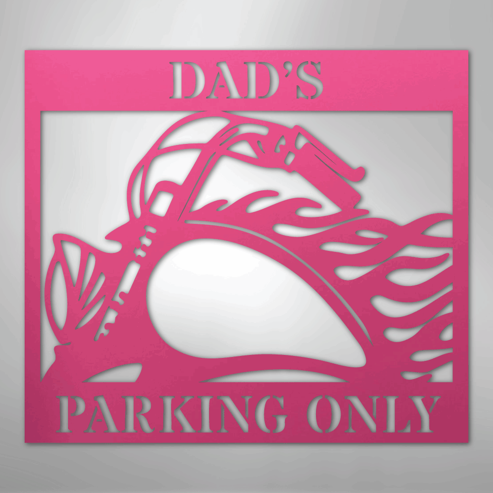Hog Parking Personalized Steel Metal Sign Wall ArtCustomly Gifts