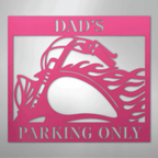 Hog Parking Personalized Steel Metal Sign Wall ArtCustomly Gifts