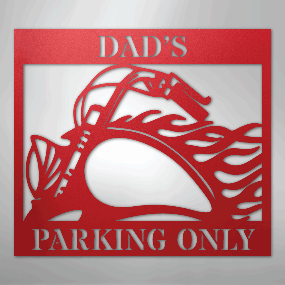 Hog Parking Personalized Steel Metal Sign Wall ArtCustomly Gifts