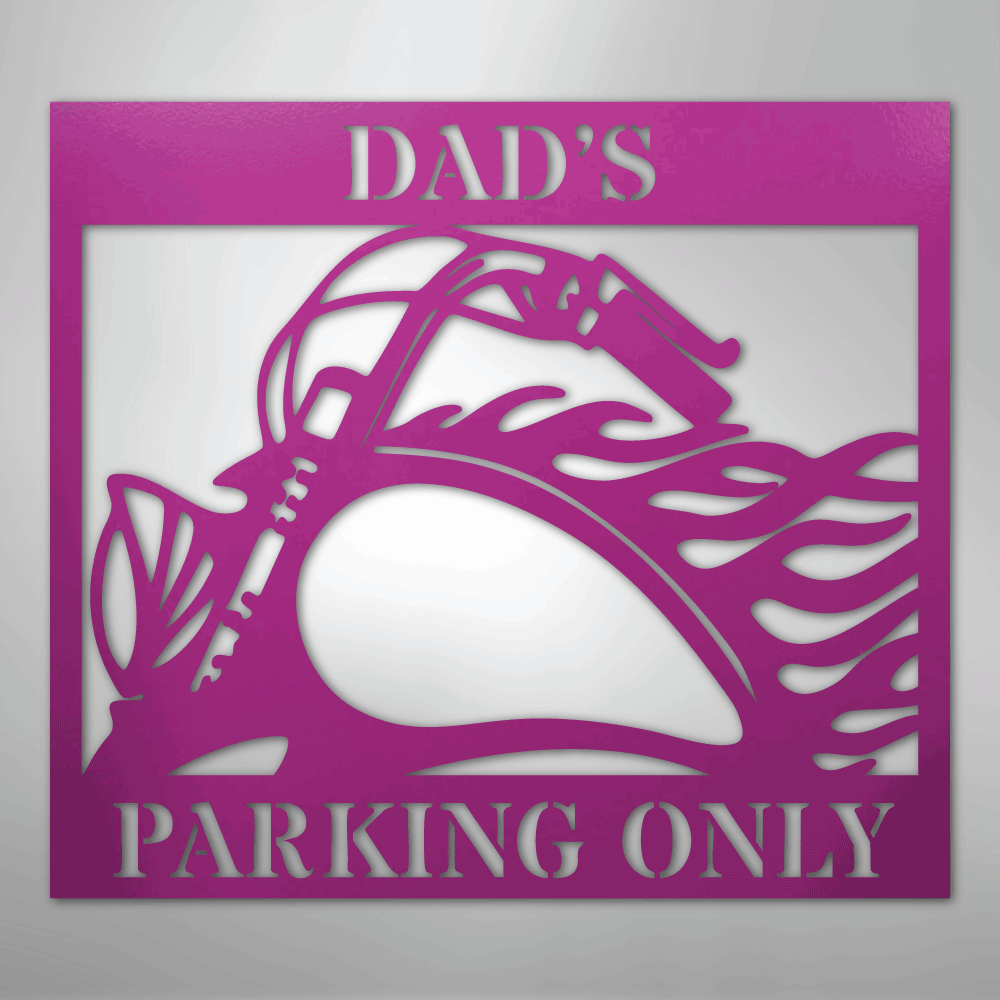 Hog Parking Personalized Steel Metal Sign Wall ArtCustomly Gifts