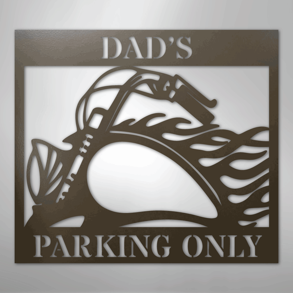 Hog Parking Personalized Steel Metal Sign Wall ArtCustomly Gifts