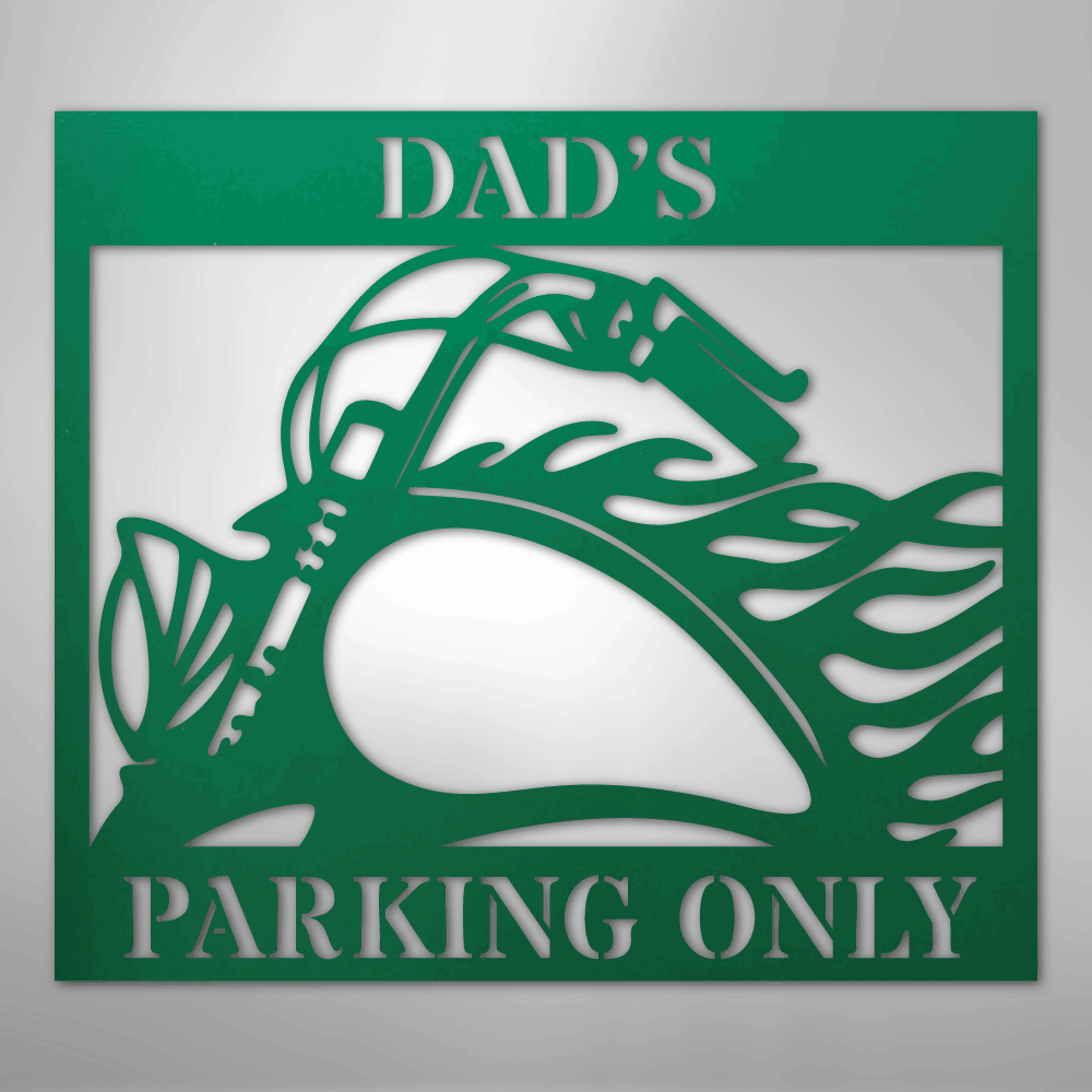 Hog Parking Personalized Steel Metal Sign Wall ArtCustomly Gifts