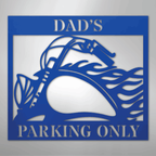 Hog Parking Personalized Steel Metal Sign Wall ArtCustomly Gifts