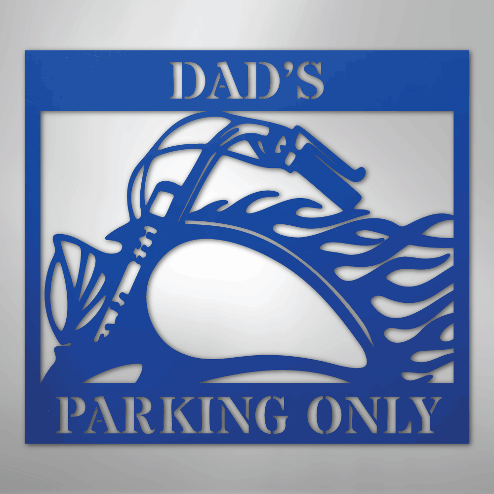 Hog Parking Personalized Steel Metal Sign Wall ArtCustomly Gifts