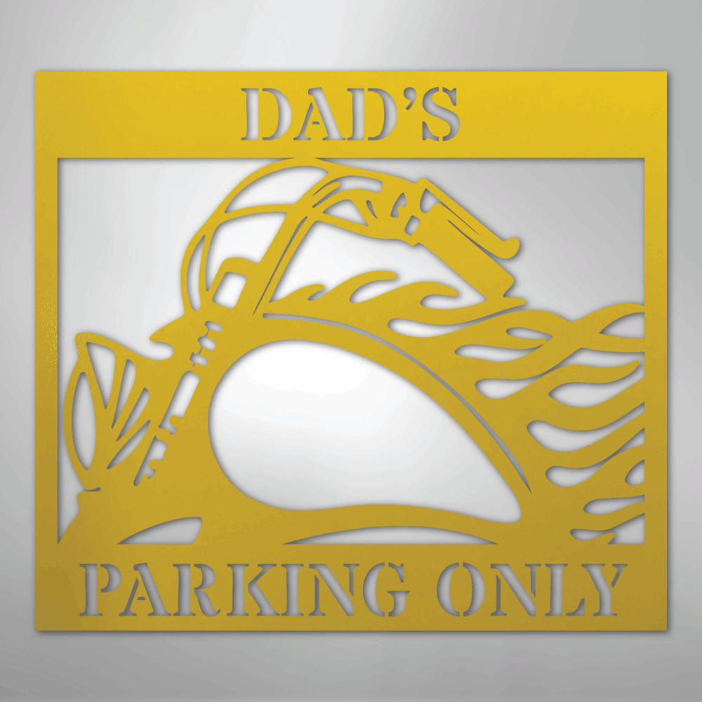 Hog Parking Personalized Steel Metal Sign Wall ArtCustomly Gifts