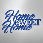 Home Sweet Home - Steel Metal Sign Wall ArtCustomly Gifts