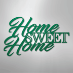 Home Sweet Home - Steel Metal Sign Wall ArtCustomly Gifts
