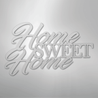 Home Sweet Home - Steel Metal Sign Wall ArtCustomly Gifts