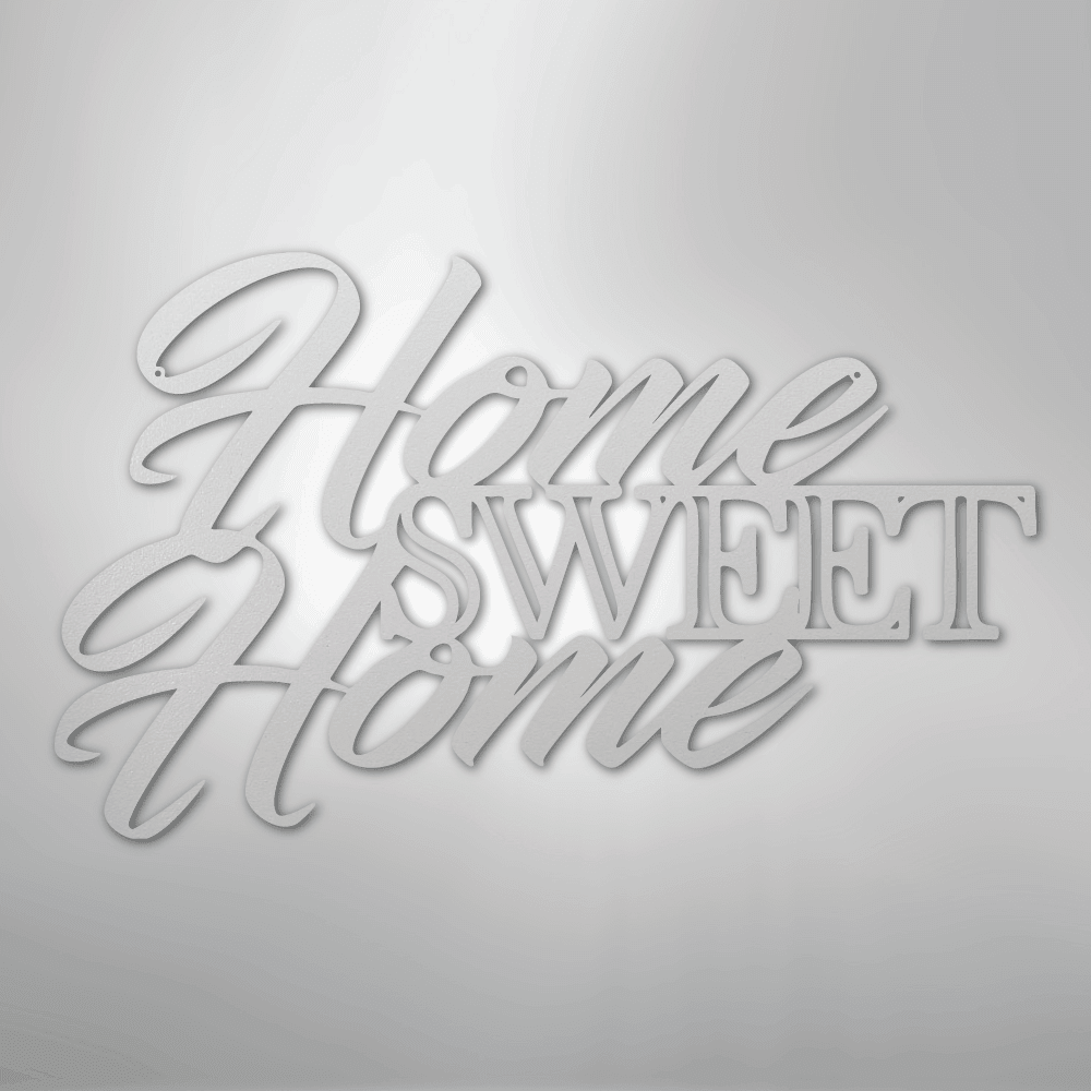 Home Sweet Home - Steel Metal Sign Wall ArtCustomly Gifts
