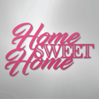 Home Sweet Home - Steel Metal Sign Wall ArtCustomly Gifts
