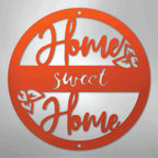 Home Sweet Home - Steel Metal Sign Wall ArtCustomly Gifts