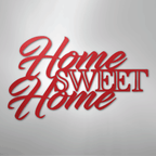 Home Sweet Home - Steel Metal Sign Wall ArtCustomly Gifts