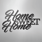 Home Sweet Home - Steel Metal Sign Wall ArtCustomly Gifts