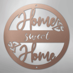 Home Sweet Home - Steel Metal Sign Wall ArtCustomly Gifts