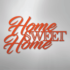Home Sweet Home - Steel Metal Sign Wall ArtCustomly Gifts