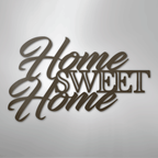 Home Sweet Home - Steel Metal Sign Wall ArtCustomly Gifts