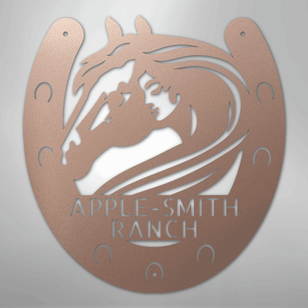 Horse Owner Personalized Steel Metal Sign Wall ArtCustomly Gifts