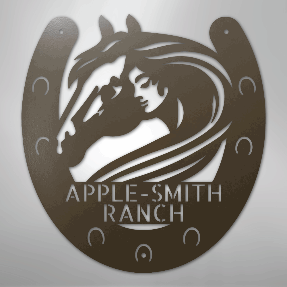 Horse Owner Personalized Steel Metal Sign Wall ArtCustomly Gifts