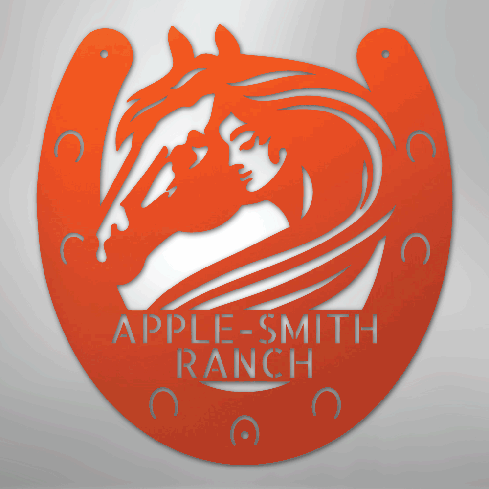Horse Owner Personalized Steel Metal Sign Wall ArtCustomly Gifts
