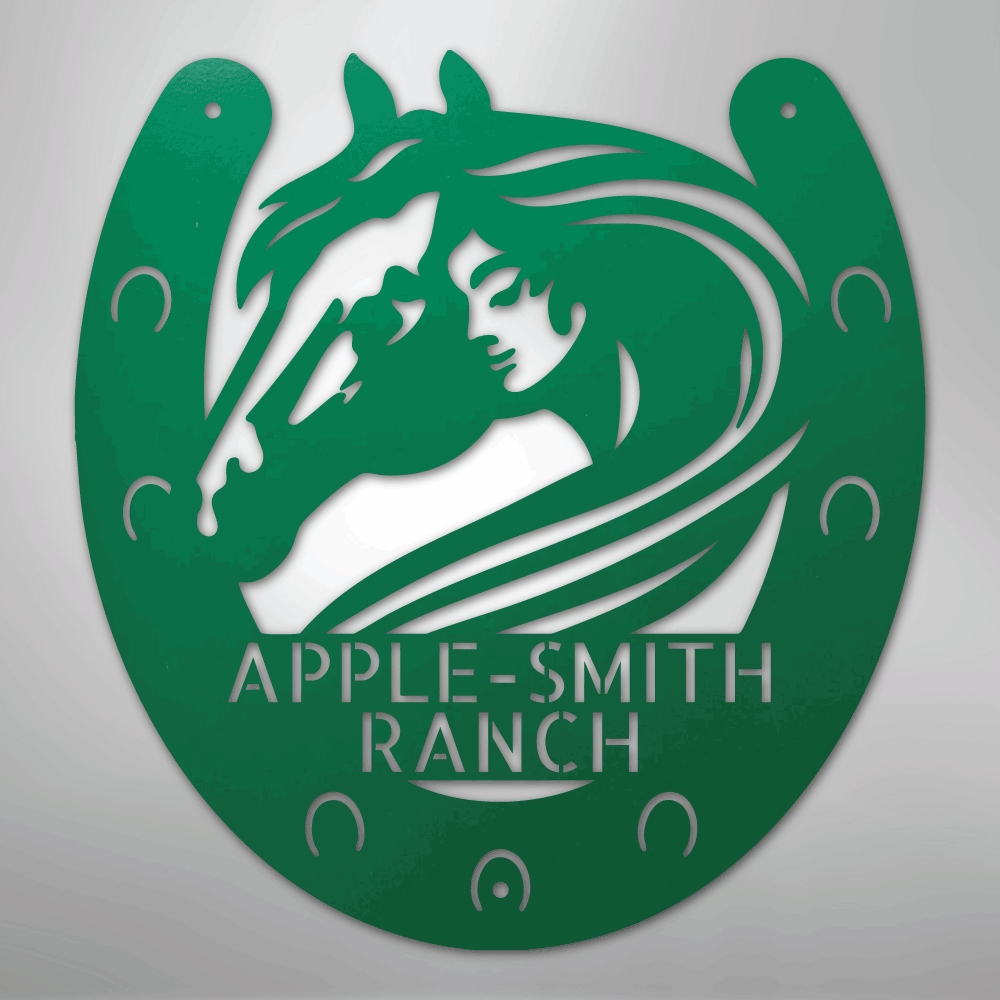 Horse Owner Personalized Steel Metal Sign Wall ArtCustomly Gifts
