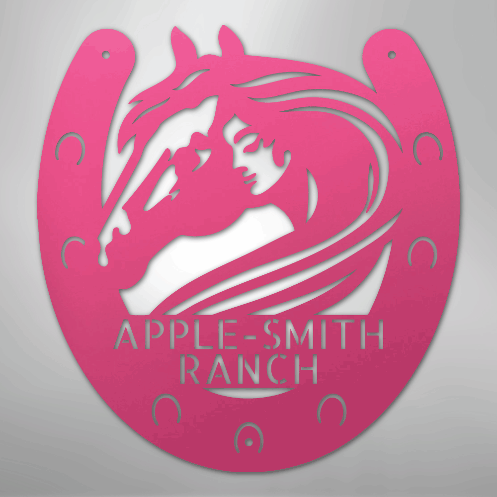 Horse Owner Personalized Steel Metal Sign Wall ArtCustomly Gifts