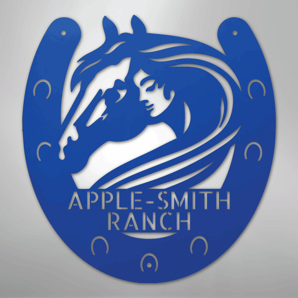 Horse Owner Personalized Steel Metal Sign Wall ArtCustomly Gifts