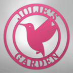 Humming Bird Personalized Name Text Steel SignCustomly Gifts