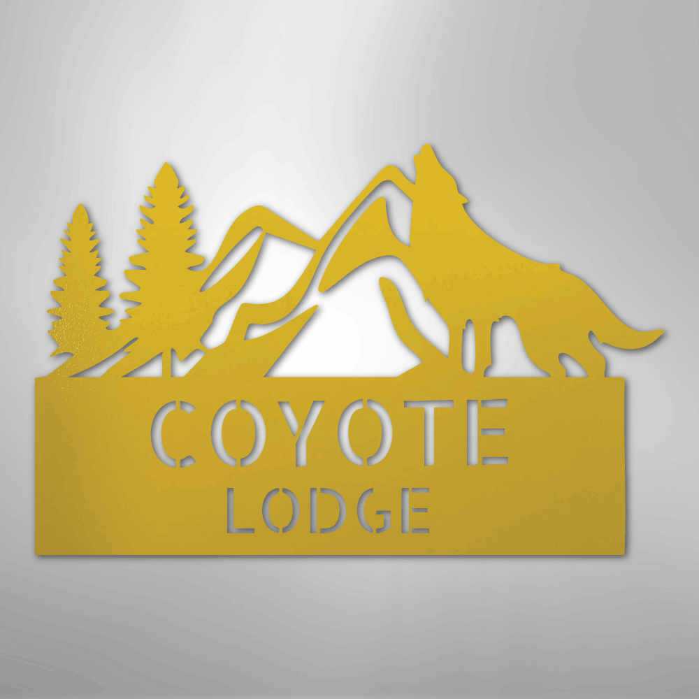 In To The Wild Personalized Steel Metal Sign Wall ArtCustomly Gifts