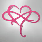Infinity and Heart - Steel Metal Sign Wall ArtCustomly Gifts