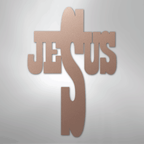 Jesus Cross - Steel Metal Sign Wall ArtCustomly Gifts