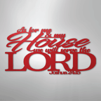 Joshua 24.15 Quote - Steel Metal Sign Wall ArtCustomly Gifts
