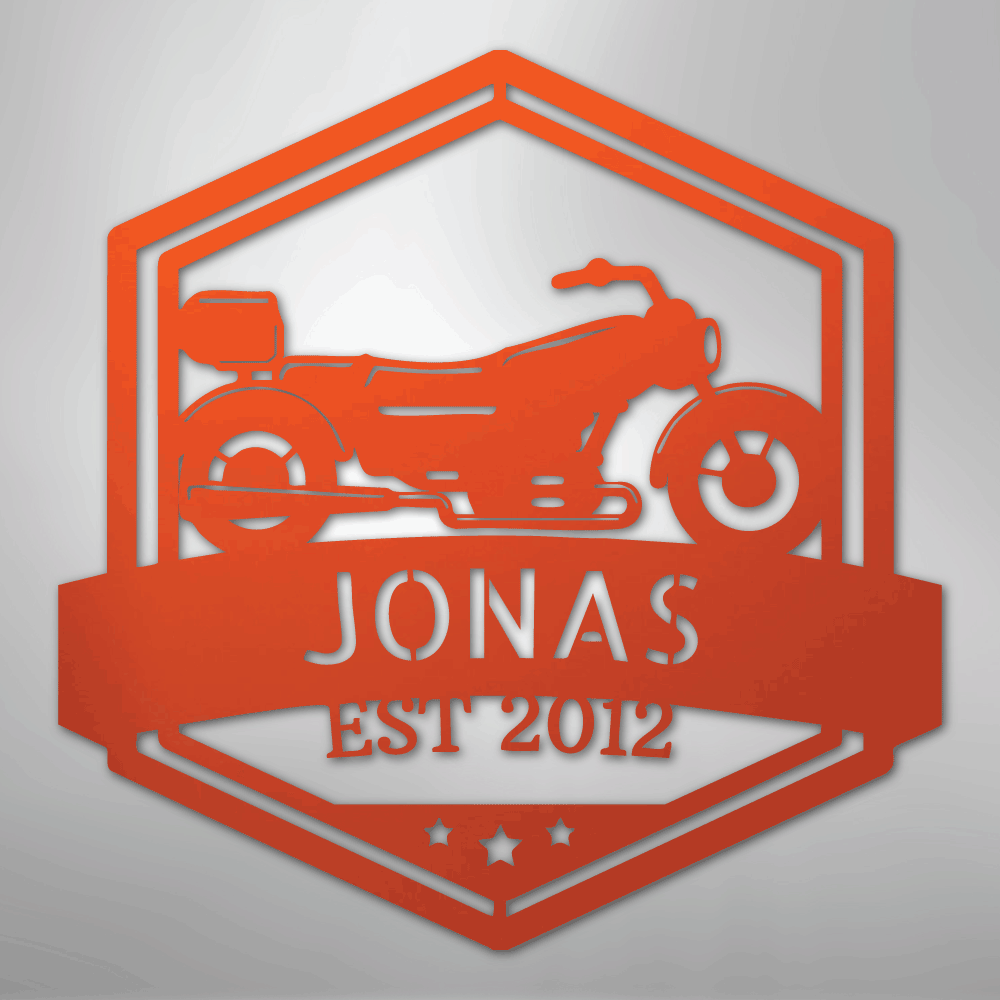 King Of The Road Personalized Steel Metal Sign Wall ArtCustomly Gifts