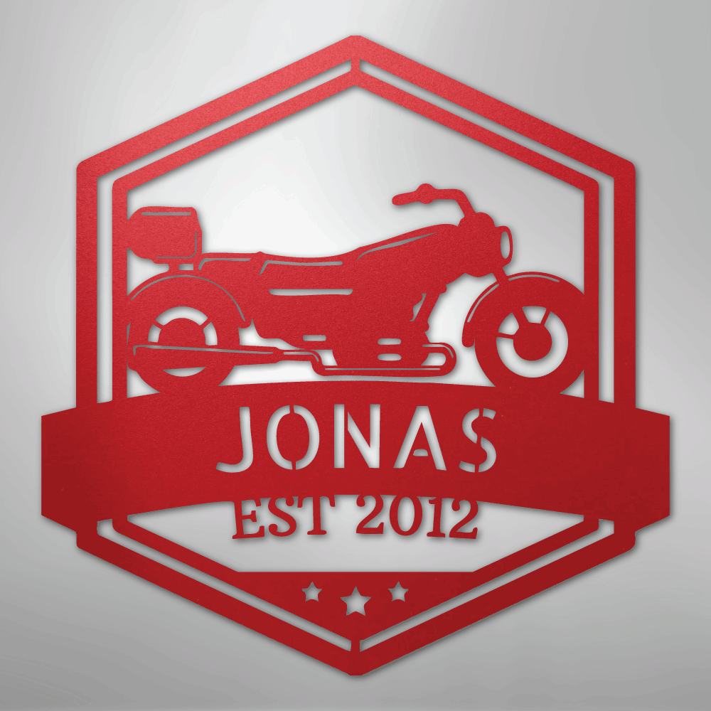 King Of The Road Personalized Steel Metal Sign Wall ArtCustomly Gifts