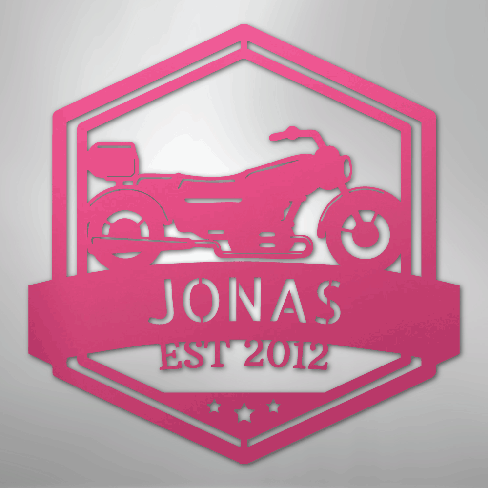King Of The Road Personalized Steel Metal Sign Wall ArtCustomly Gifts