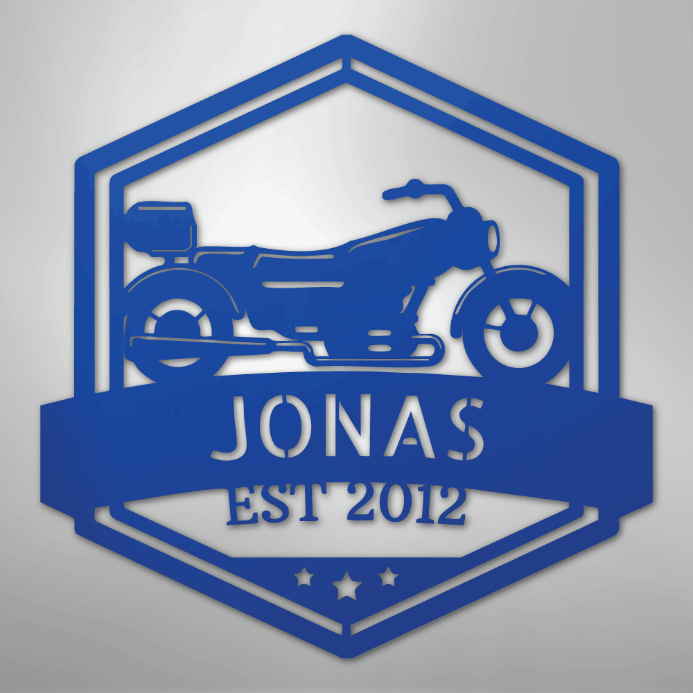 King Of The Road Personalized Steel Metal Sign Wall ArtCustomly Gifts
