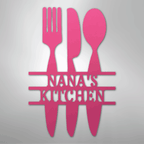 Kitchen Utensil Personalized Steel Metal Sign Wall ArtCustomly Gifts