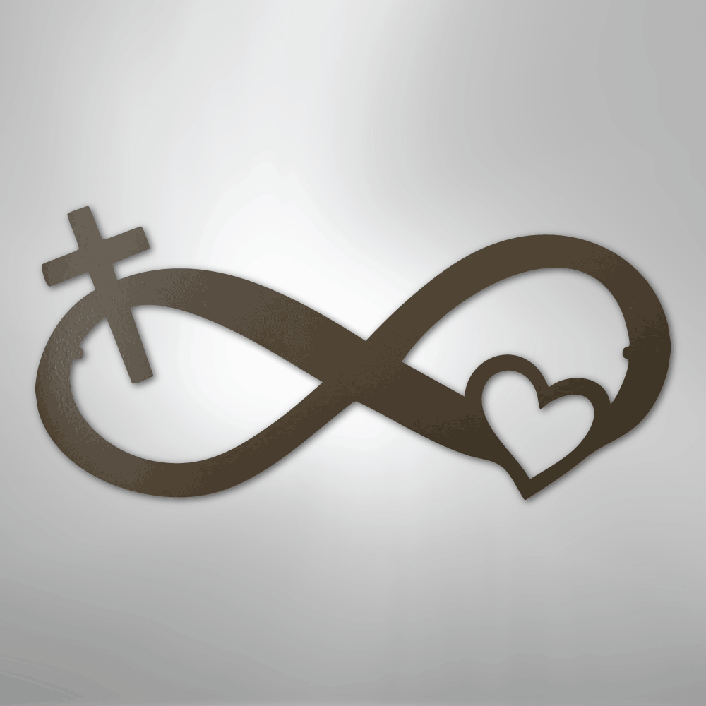 Lords Infinite Love - Steel Metal Sign Wall ArtCustomly Gifts