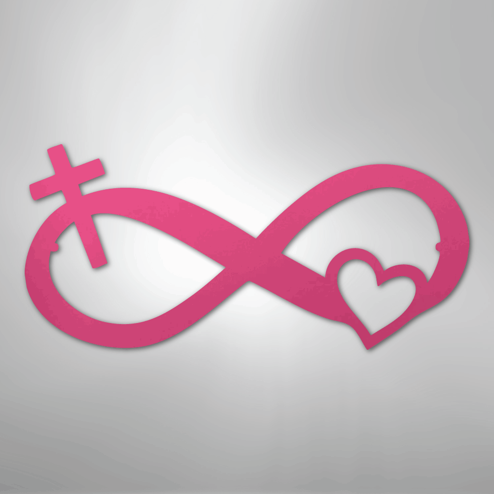 Lords Infinite Love - Steel Metal Sign Wall ArtCustomly Gifts