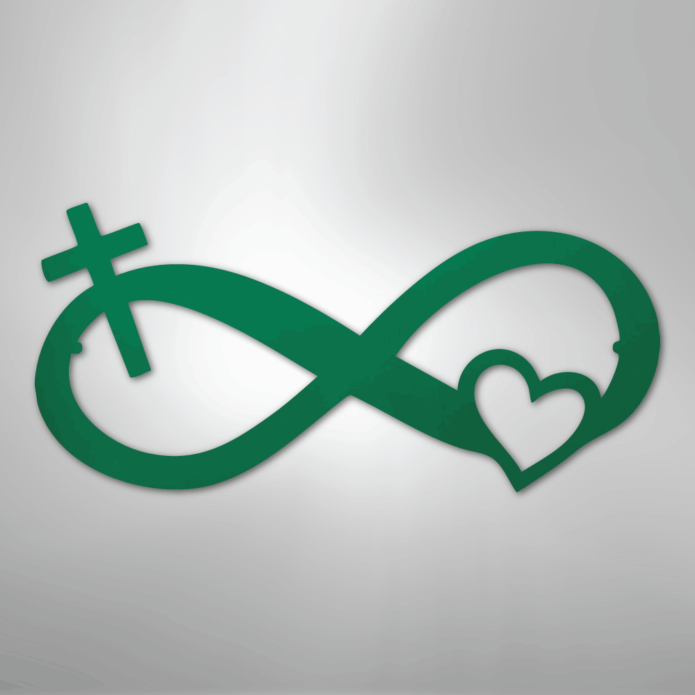 Lords Infinite Love - Steel Metal Sign Wall ArtCustomly Gifts