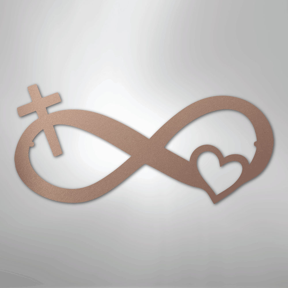 Lords Infinite Love - Steel Metal Sign Wall ArtCustomly Gifts