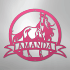 Majestic Horse Personalized Steel Metal Sign Wall ArtCustomly Gifts