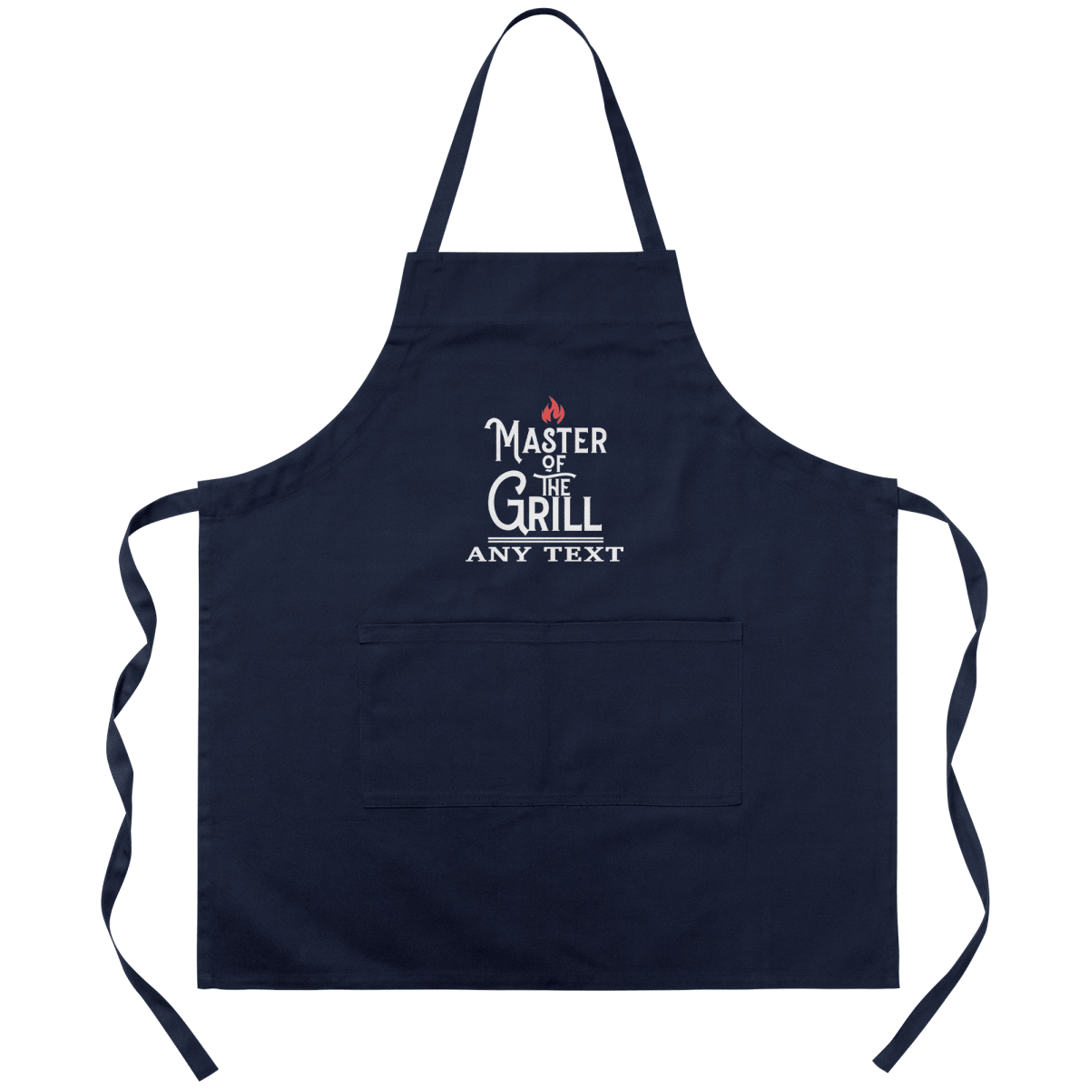 Master of The Grill Personalized Full Length ApronCustomly Gifts