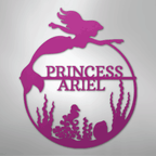 Mermaid 1 Personalized Steel Metal Sign Wall ArtCustomly Gifts